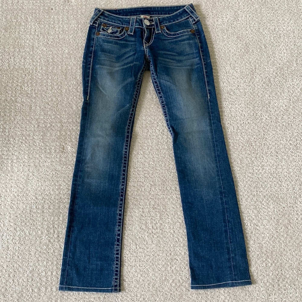True Religion Straight Leg Jeans
